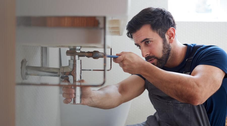 Hot water issue at sink in Enola, AR